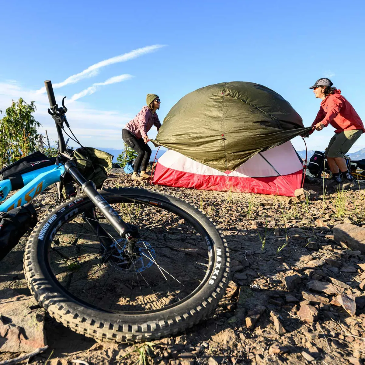 2 Person Bikepack Tent - Check out the Hubba Hubba Tent!