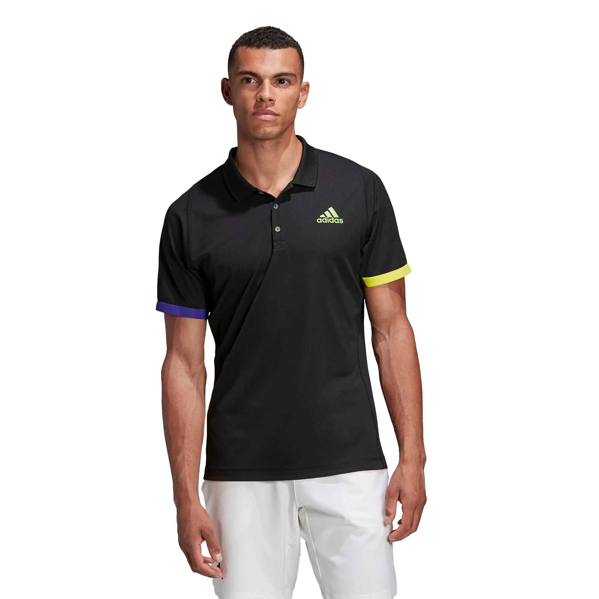 adidas Limited Edition Black Polo Shirt for Men - FI8186