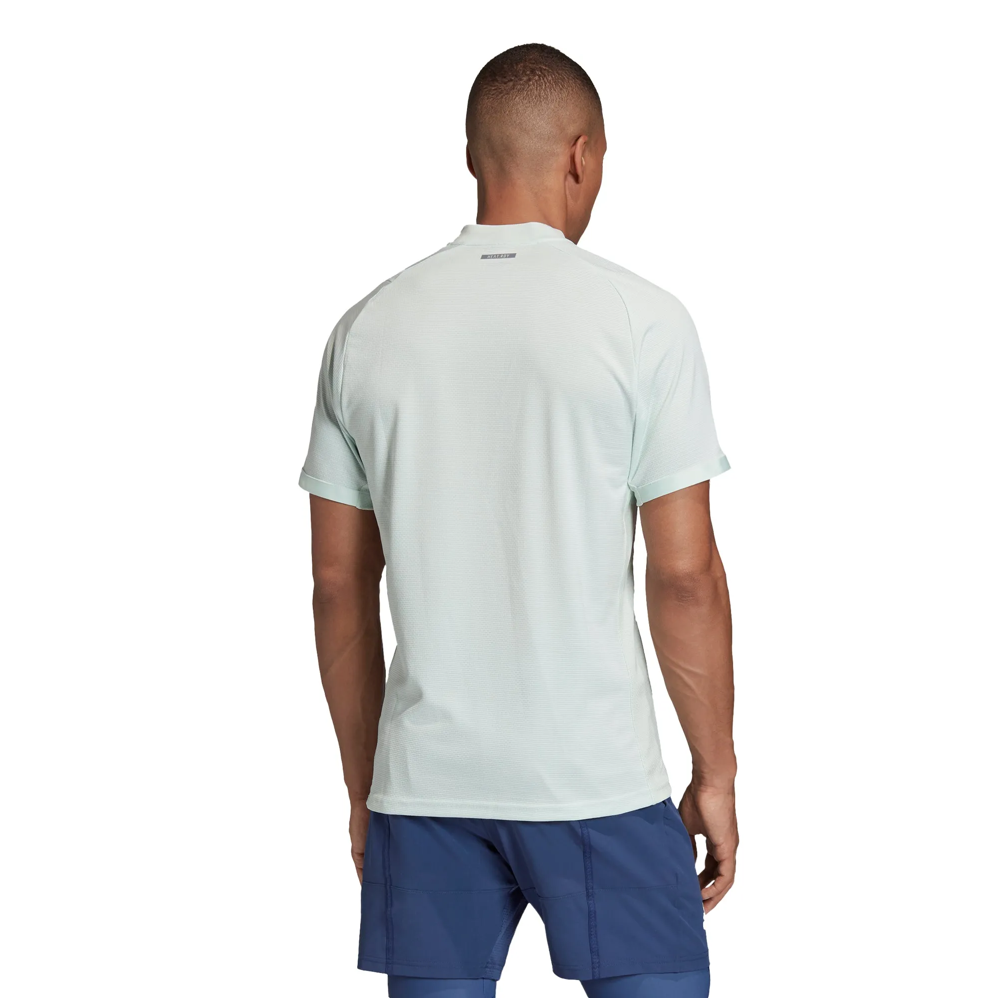 adidas Men's Polo Dash Green / Tech Indigo FK0805