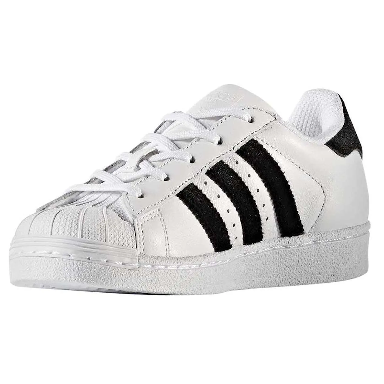 adidas Original PS Kids Superstar Shoes – Cloud White/ Black