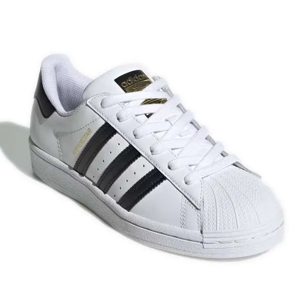 adidas Originals Kid’s Superstar Shoes – Cloud White / Core Black / Cloud White