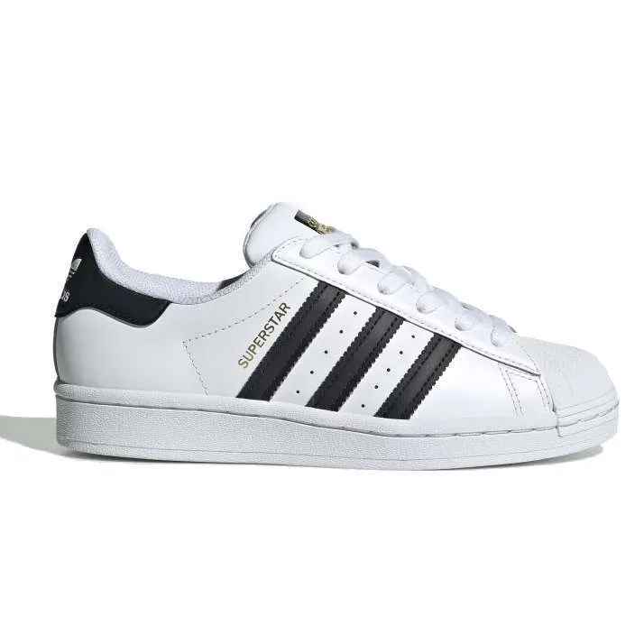 adidas Originals Kid’s Superstar Shoes – Cloud White / Core Black / Cloud White