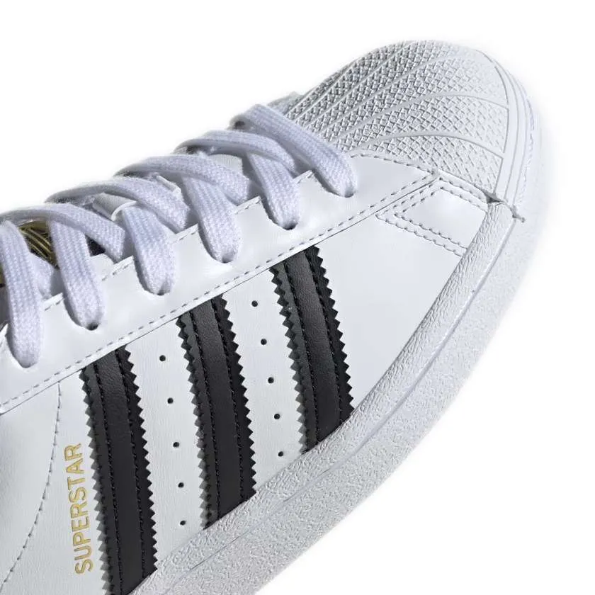 adidas Originals Kid’s Superstar Shoes – Cloud White / Core Black / Cloud White