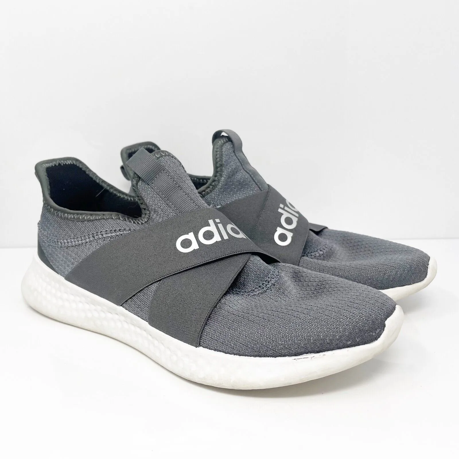 Adidas Womens Puremotion Adapt FX7324 Gray Running Shoes Sneakers Size 9