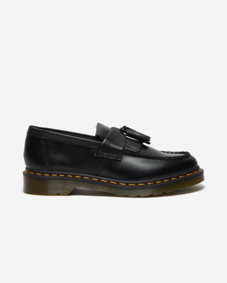 Adrian Smooth Leather Loafers - Black