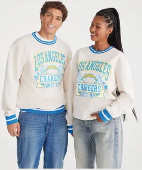 Aeropostale Los Angeles Chargers Crew Sweatshirt