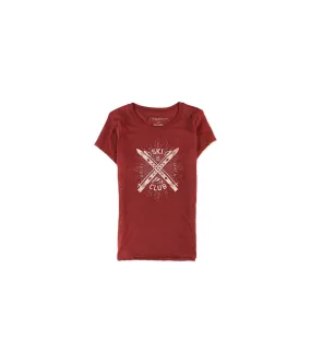 Aeropostale Womens Ski Club Graphic T-Shirt