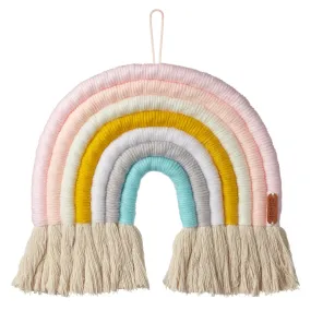 Ali+Oli Rainbow Macrame Wall Decor