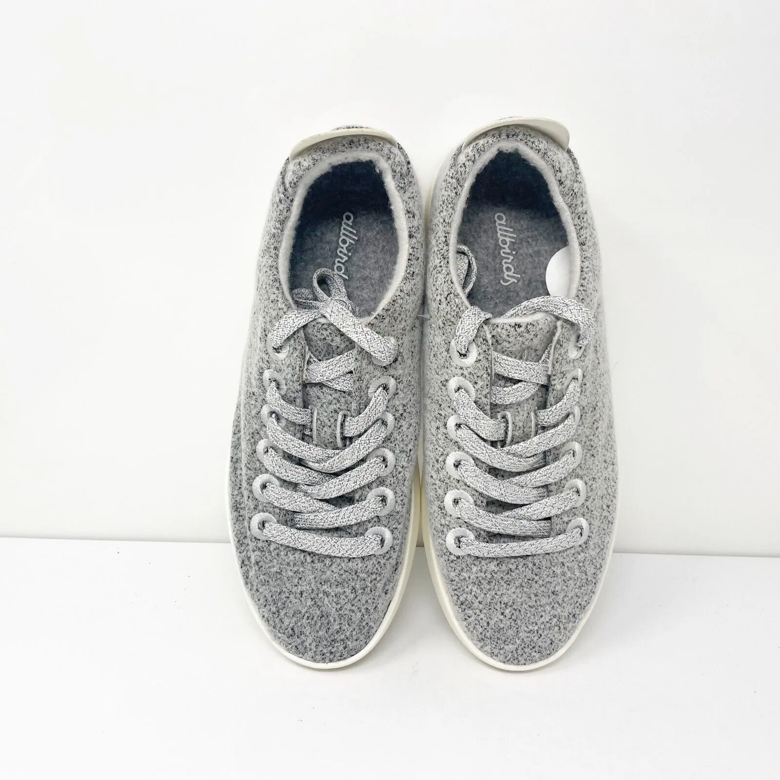 Allbirds Womens Wool Pipers 1020 NV1 Gray Running Shoes Sneakers Size 7