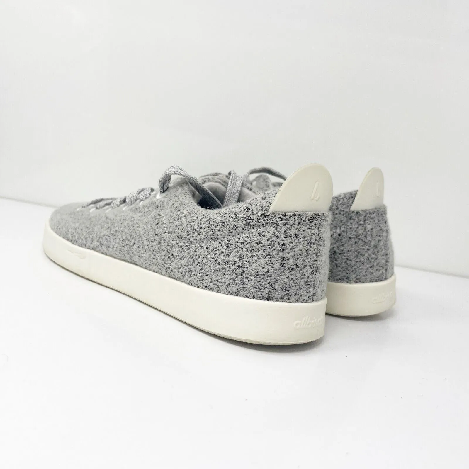 Allbirds Womens Wool Pipers 1020 NV1 Gray Running Shoes Sneakers Size 7