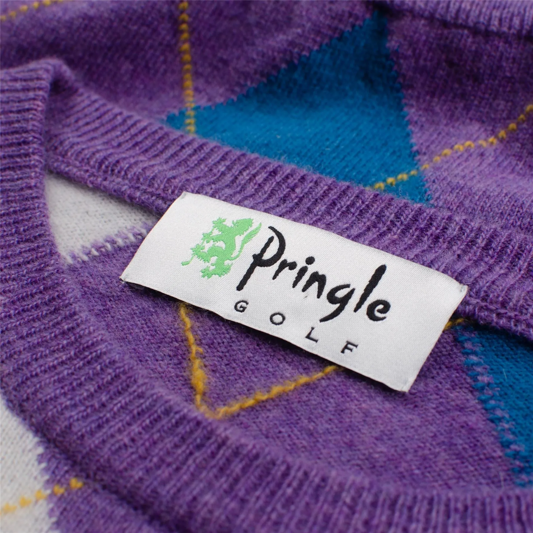 Argyle Knit Purple Moon/Ivory - SS23 - Unisex All Over