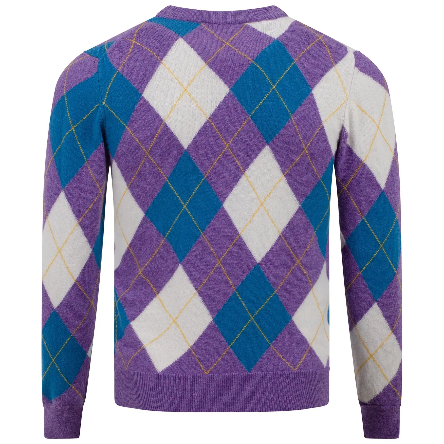 Argyle Knit Purple Moon/Ivory - SS23 - Unisex All Over