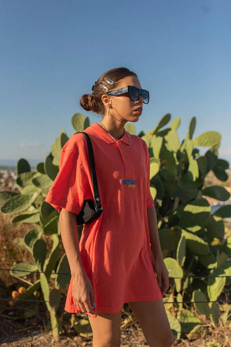 Arizona Coral Polo Dress