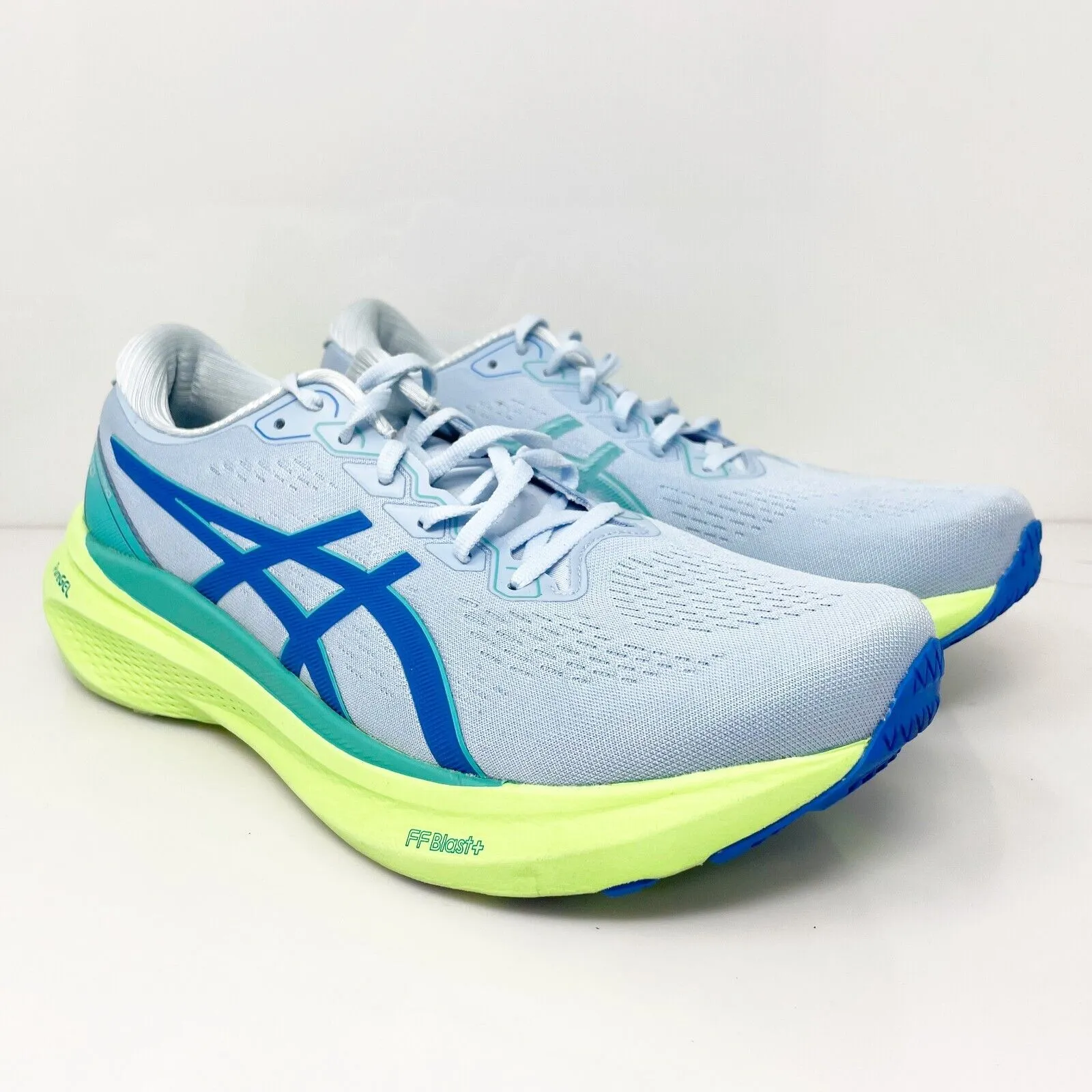 Asics Mens Gel Kayano 30 Lite Show 1011B830 Blue Running Shoes Sneakers Size 10