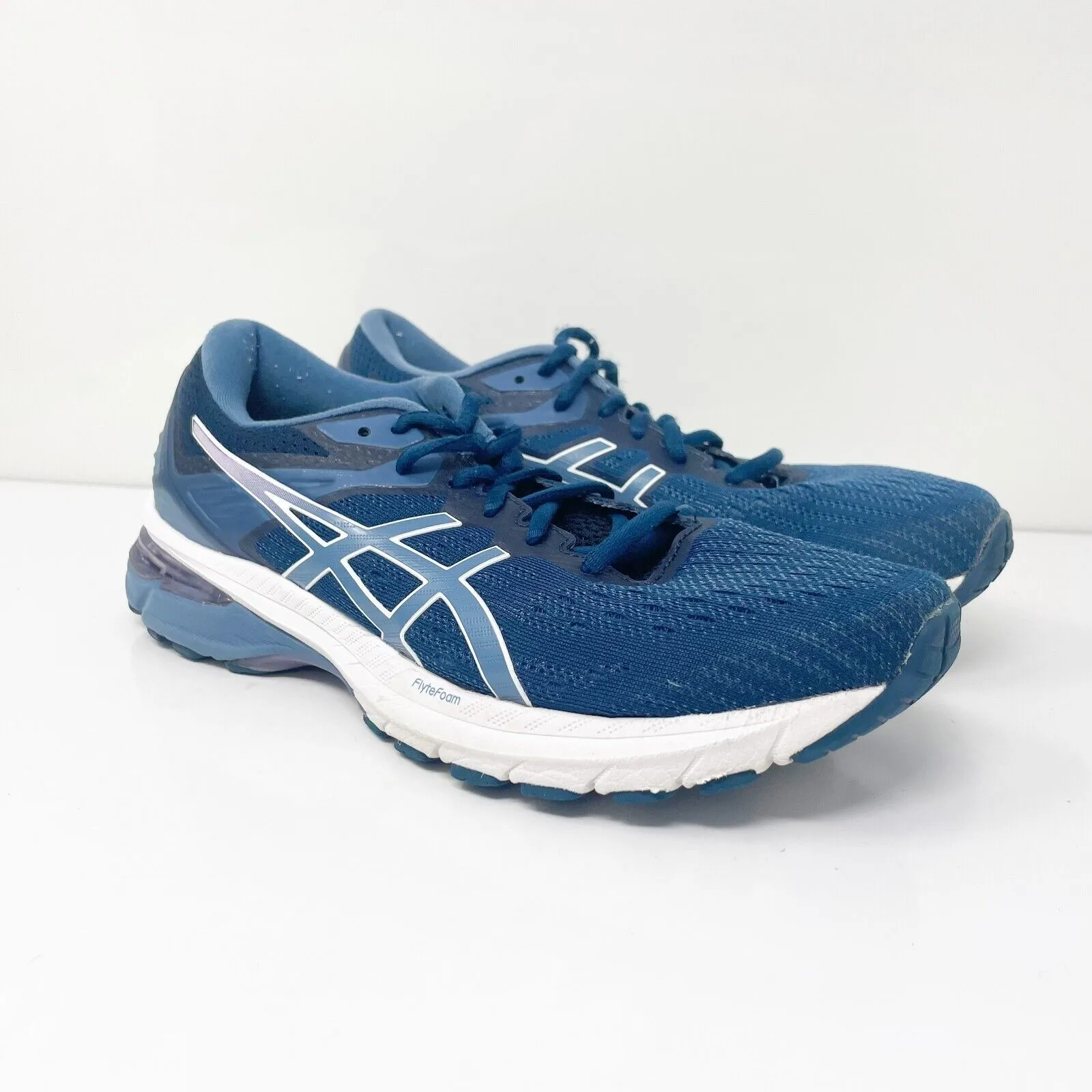 Asics Womens GT 2000 9 1012A859 Blue Running Shoes Sneakers Size 8