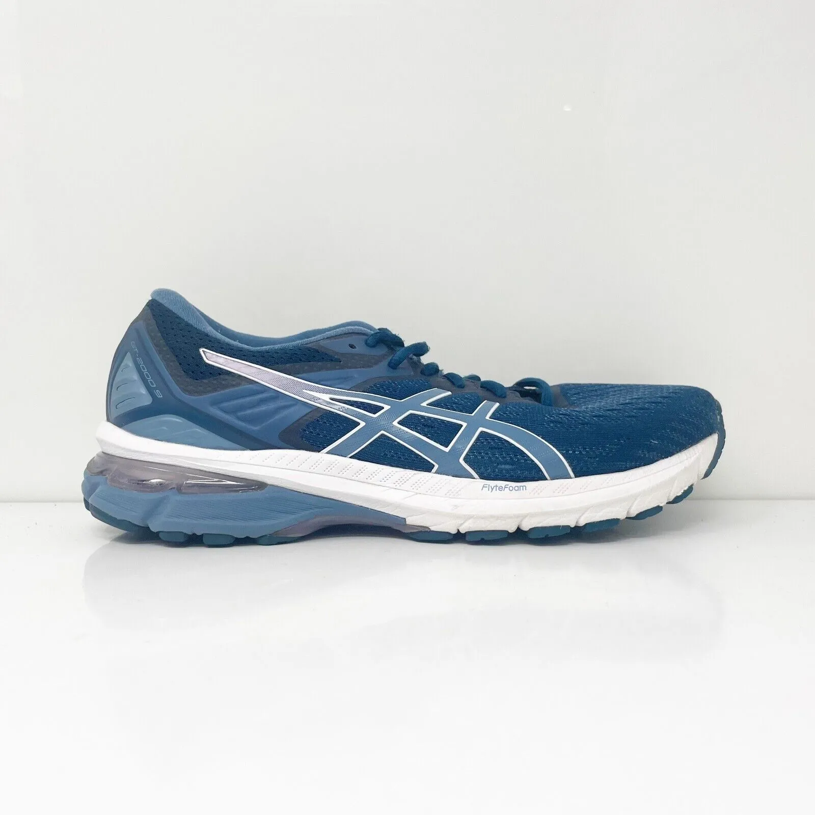 Asics Womens GT 2000 9 1012A859 Blue Running Shoes Sneakers Size 8