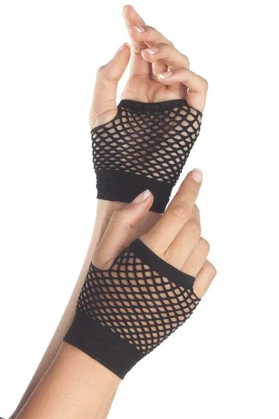 Be Wicked Fishnet Gloves