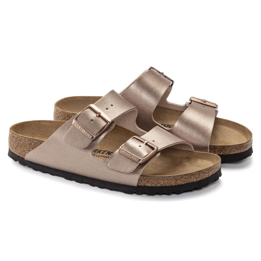 Birkenstock Women’s Arizona Slip On Sandals-Copper **Regular Width**