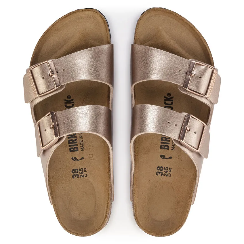 Birkenstock Women’s Arizona Slip On Sandals-Copper **Regular Width**