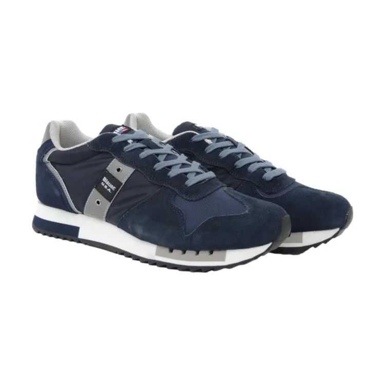 Blauer S4QUEENS01/MES Sneakers Uomo Stringate Navy