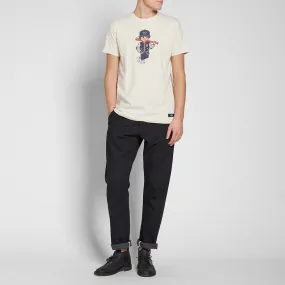 Bleu de Paname Pablo Cots Teddy Boy Tee Off White