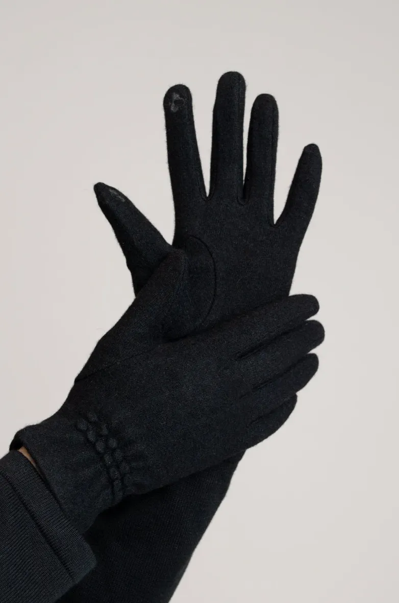 Blue Sky gloves, wool touch screen (2 colors)