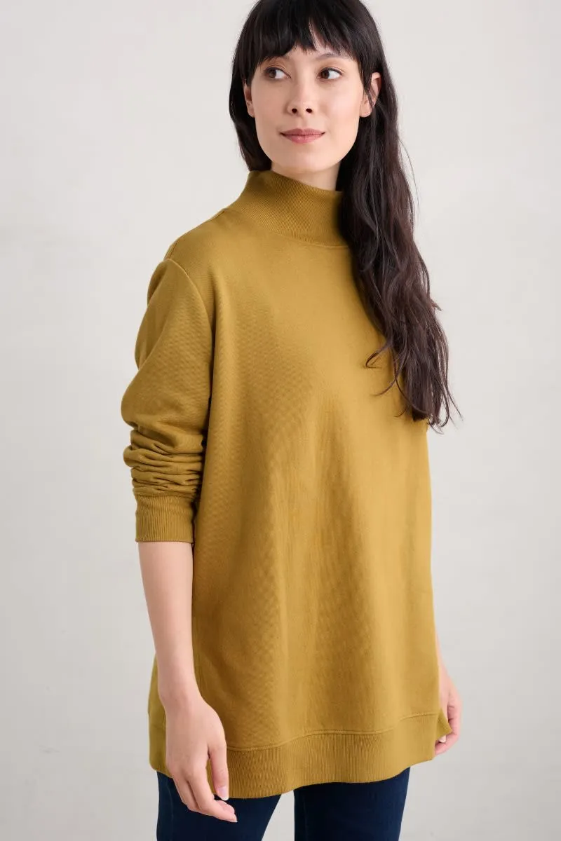 Bremble Organic Cotton Turtleneck Sweatshirt