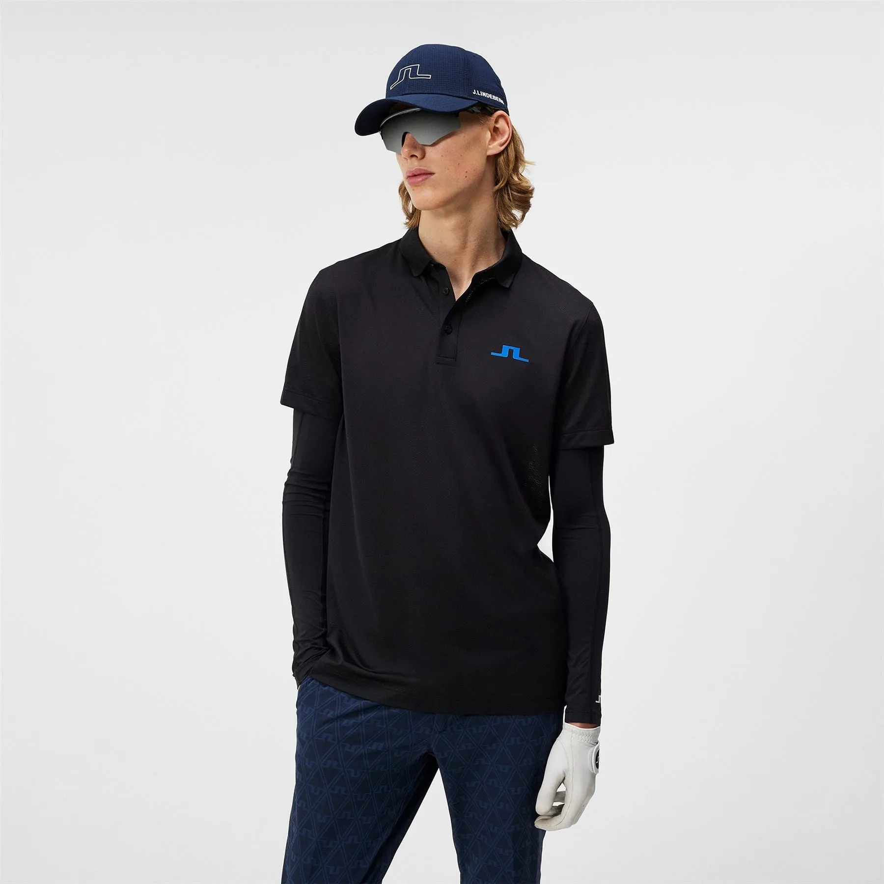 Bridge Tech Mesh Polo Black