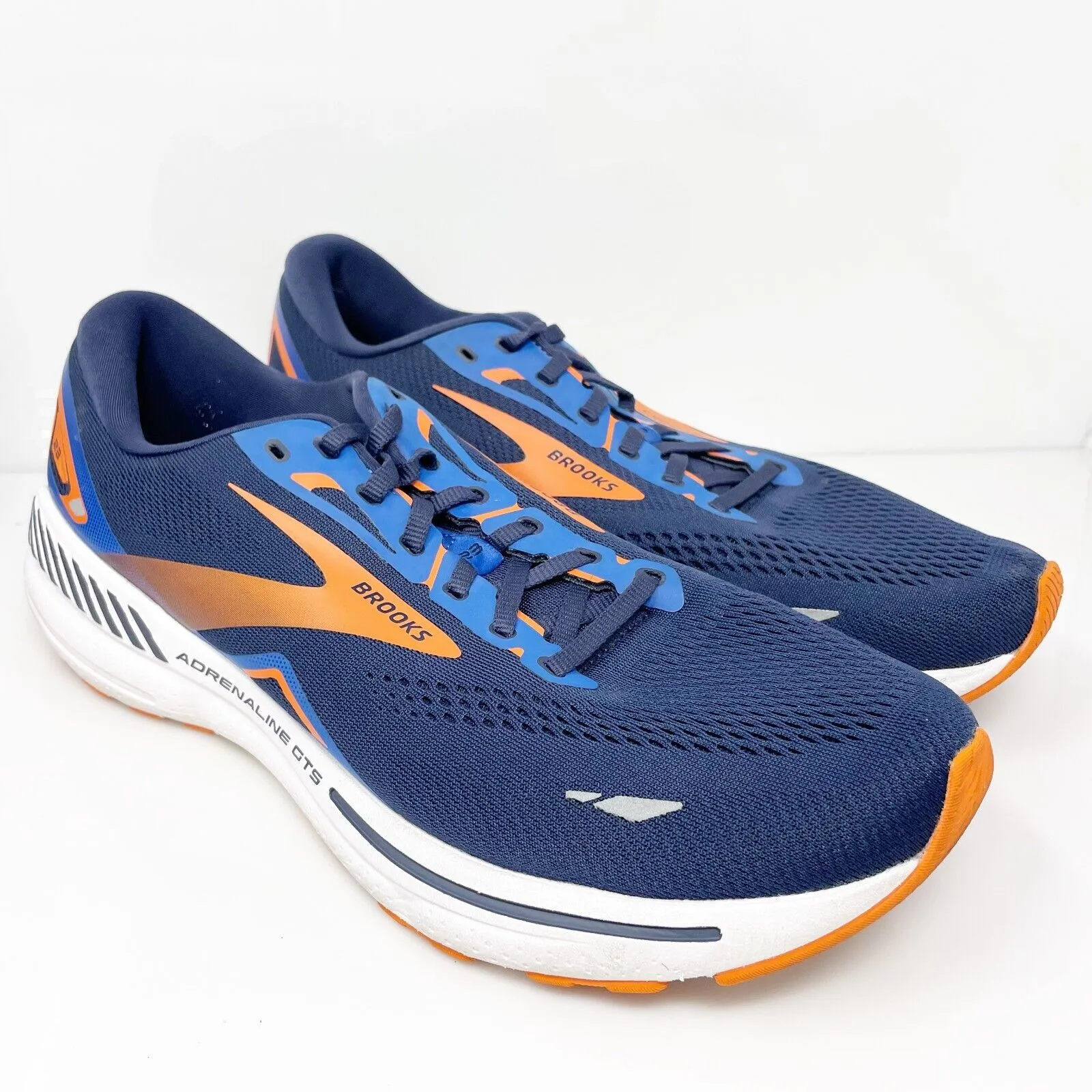 Brooks Mens Adrenaline GTS 23 1103911D438 Blue Running Shoes Sneakers Sz 11.5 D