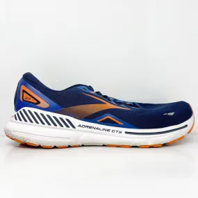 Brooks Mens Adrenaline GTS 23 1103911D438 Blue Running Shoes Sneakers Sz 11.5 D