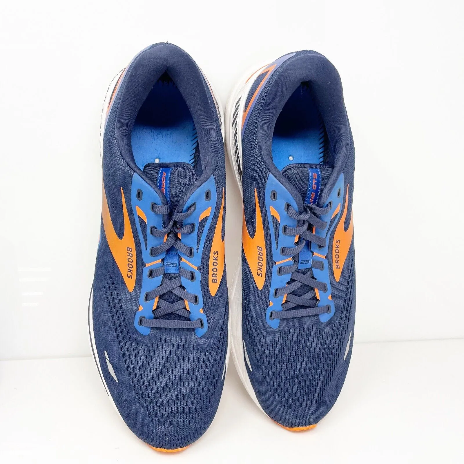 Brooks Mens Adrenaline GTS 23 1103911D438 Blue Running Shoes Sneakers Sz 11.5 D