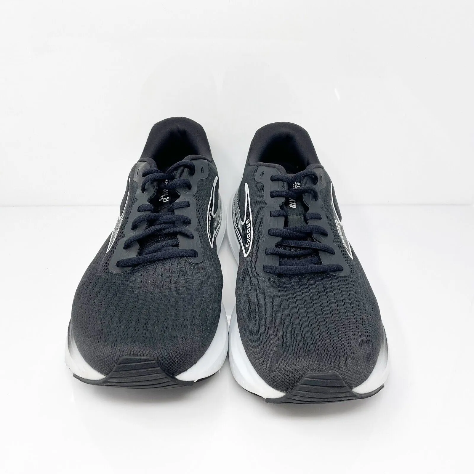 Brooks Mens Glycerin GTS 21 1104202E090 Black Running Shoes Sneakers Size 11 2E