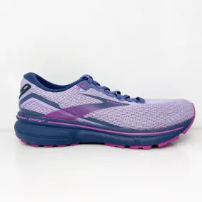 Brooks Womens Ghost 15 1203801B592 Purple Running Shoes Sneakers Size 8 B