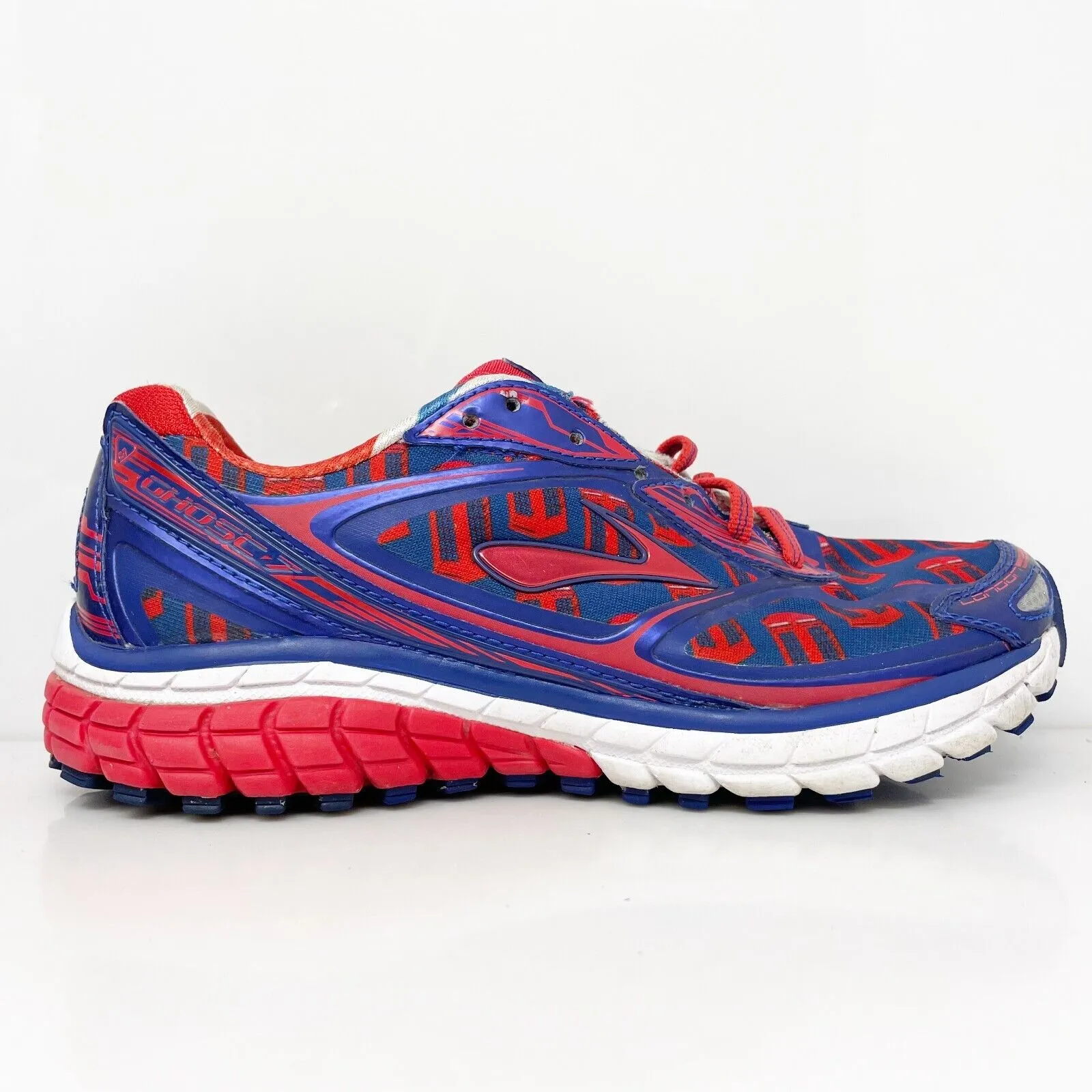 Brooks Womens Ghost 7 1201611B413 Blue Running Shoes Sneakers Size 7.5 B