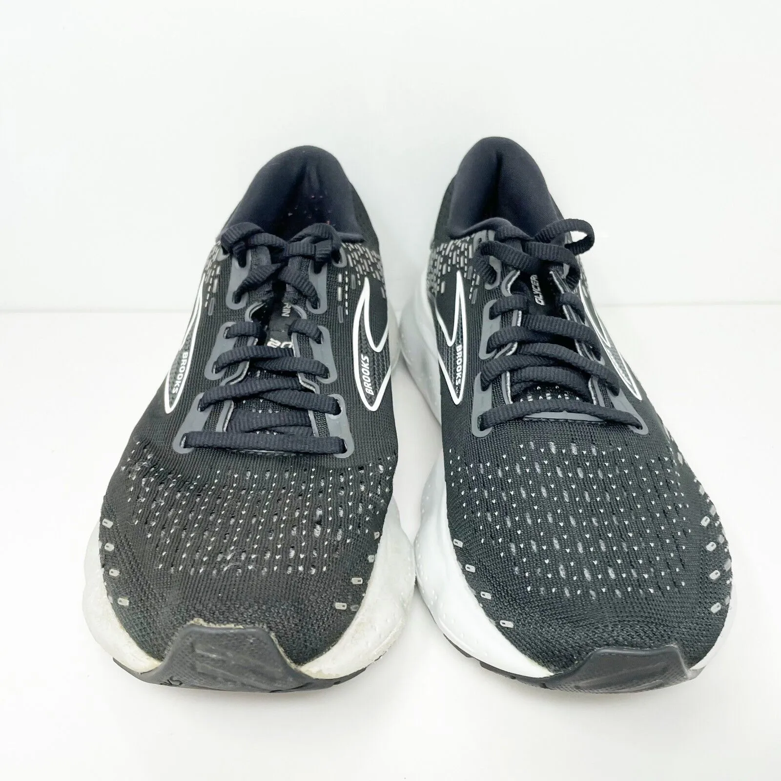 Brooks Womens Glycerin 20 1203691B059 Black Running Shoes Sneakers Size 7.5 B