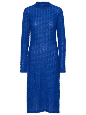 Bubble Wrap Dress - Web Blue