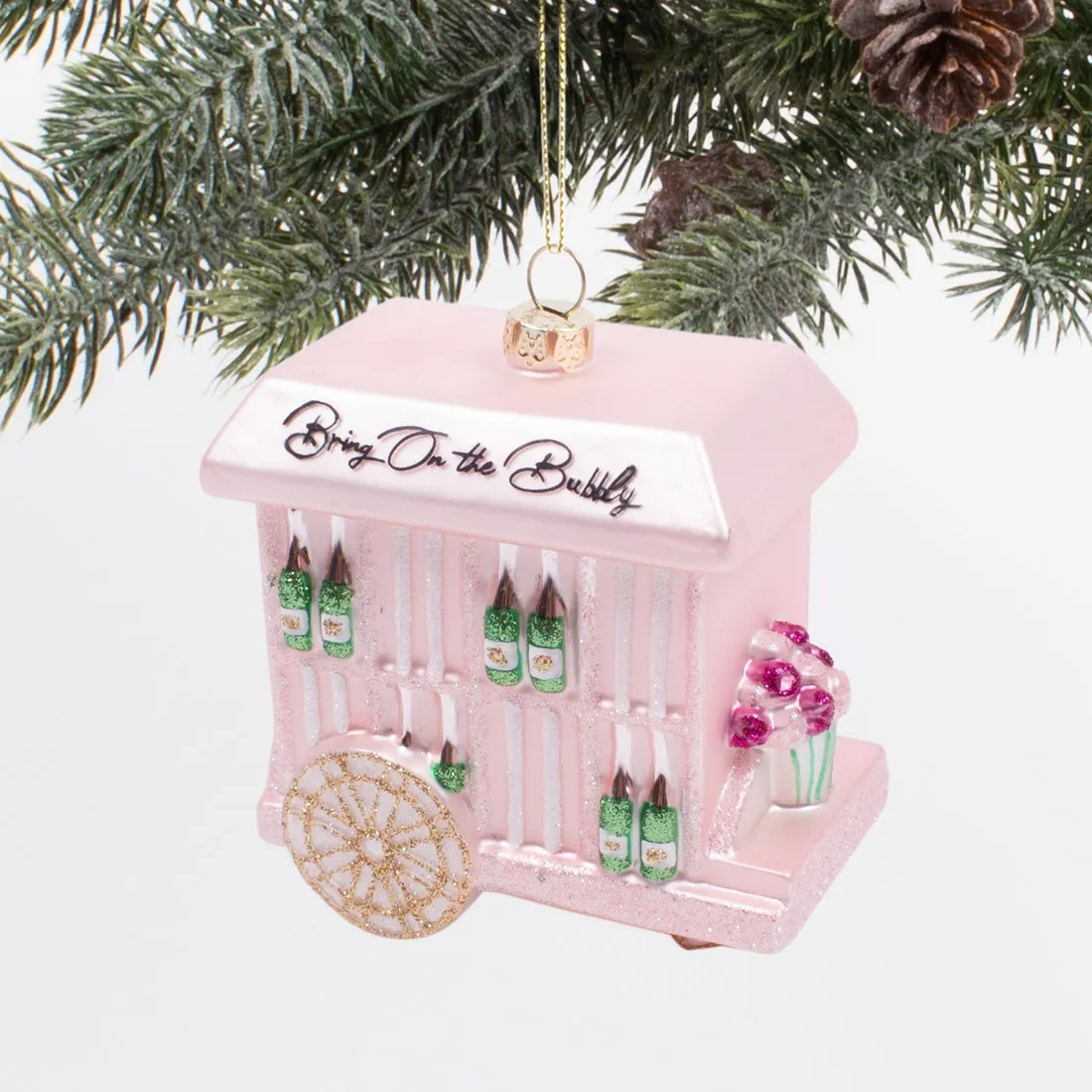 Bubbly Cart Decorative Item