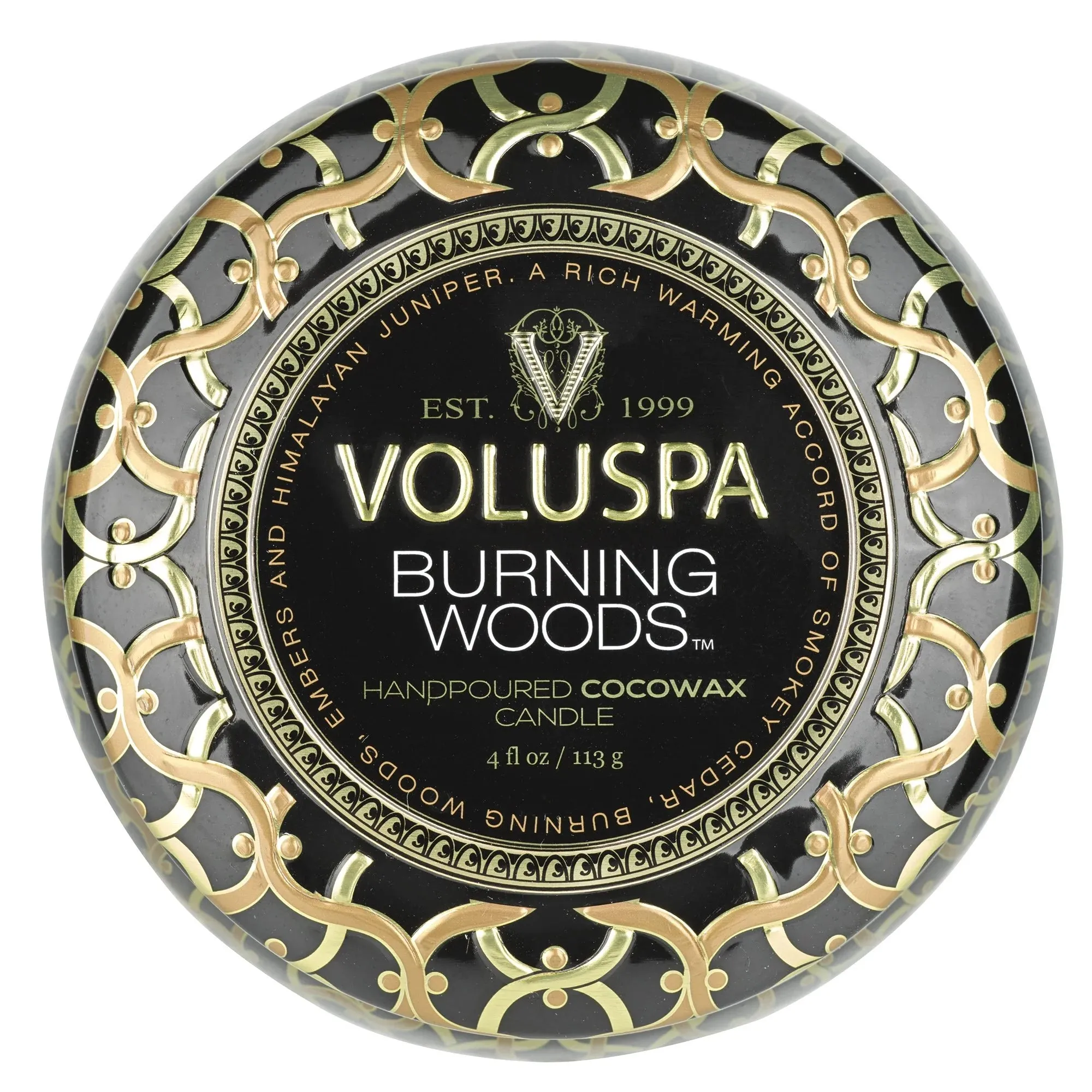 Burning Woods Mini Tin Candle - Buy Online