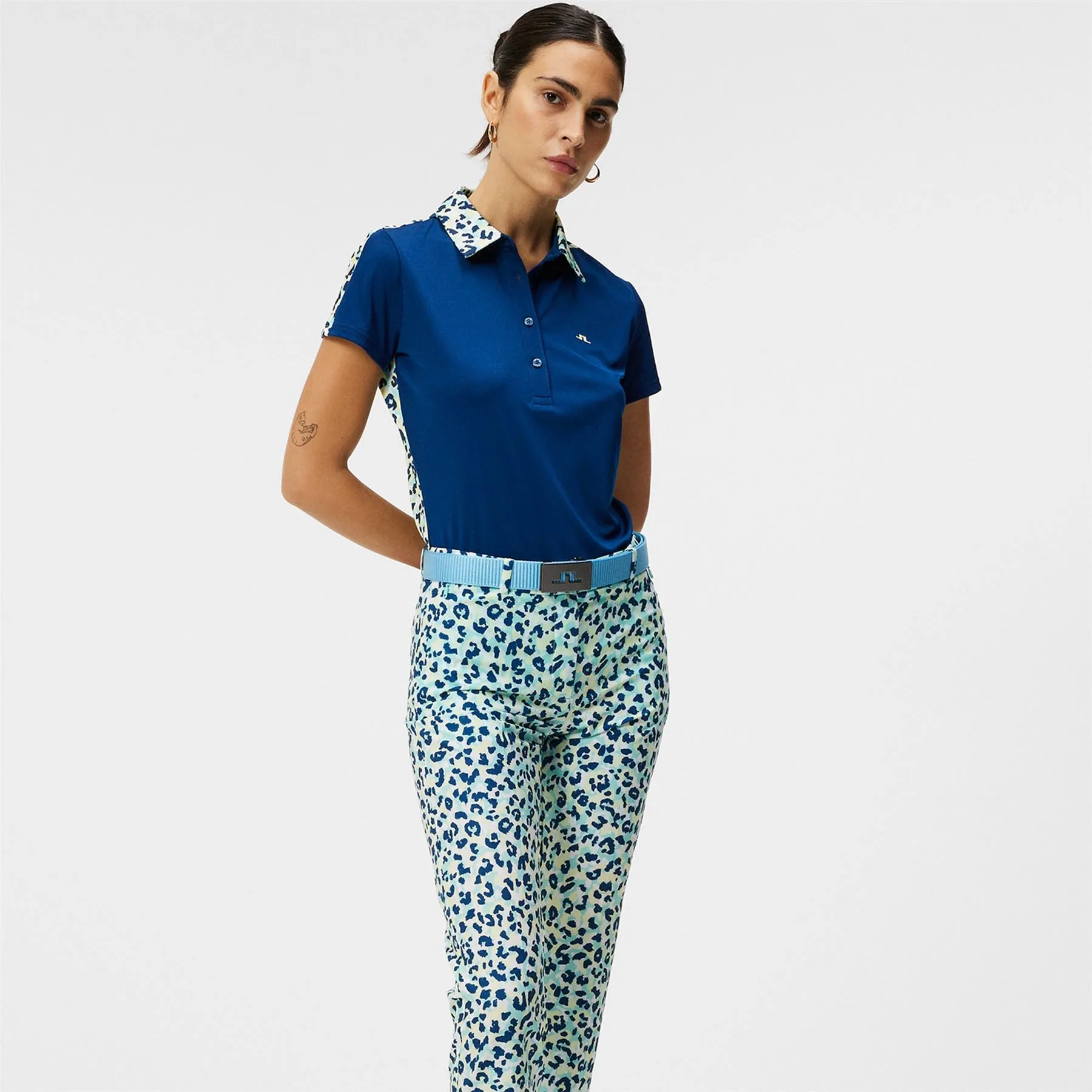 Cara TX Jersey Polo Estate Blue for Women - SS24