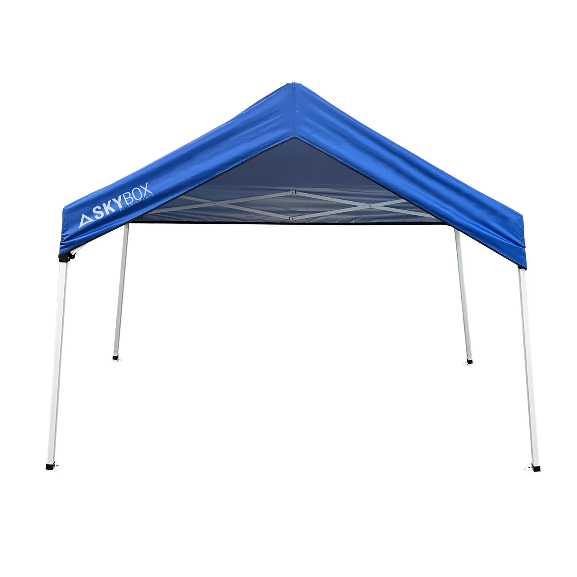 Caravan Canopy Skybox 3.2' x 6.5' Steel Sport Shelter in Blue