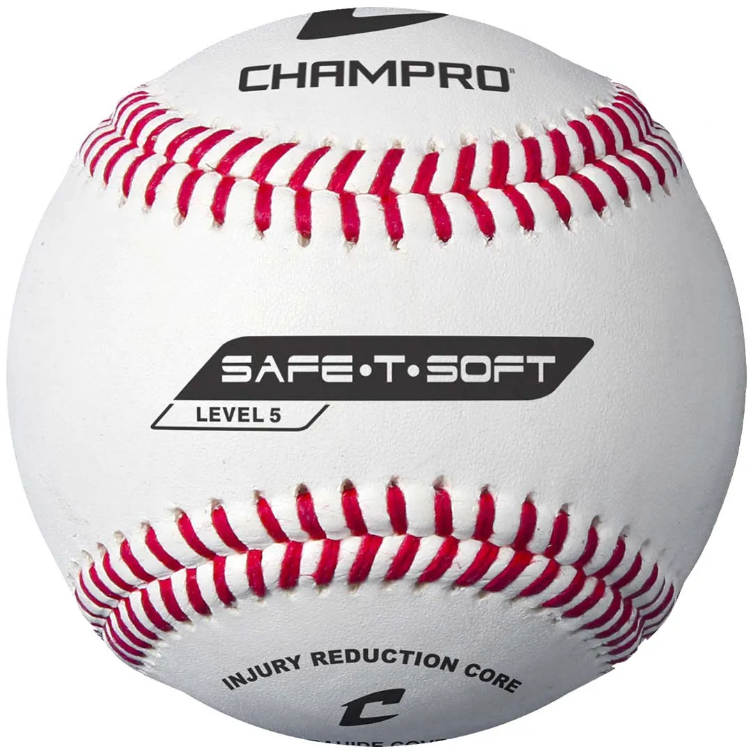 Champro CBB-65 Level 5 Baseballs - SAF-T-SOFT