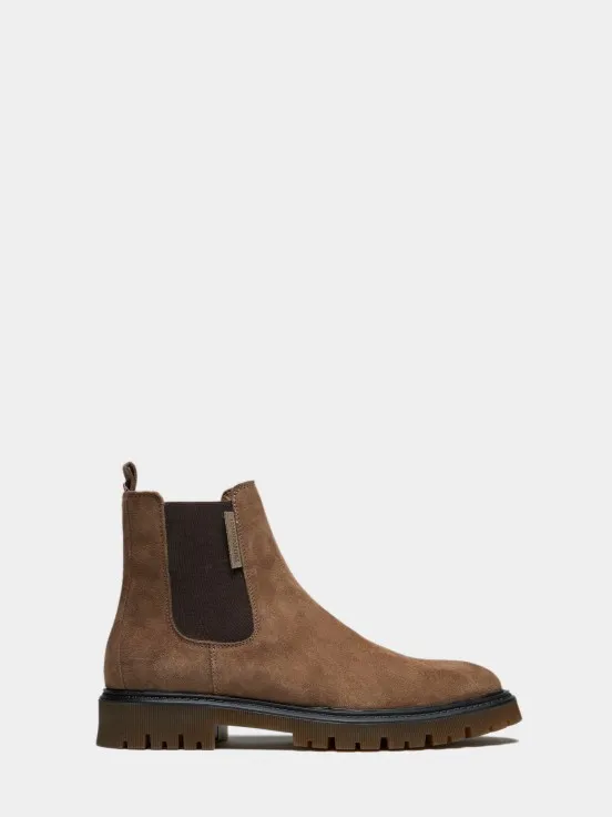 Chelsea ankle boots in croute