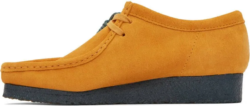 Clarks Originals Yellow & Blue Wallabee Oxfords