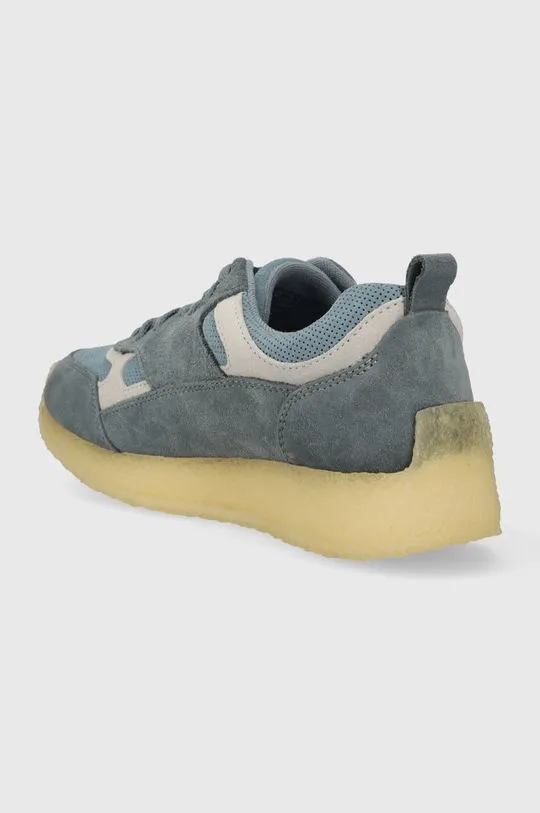 Clarks suede sneakers x Ronnie Fieg Lockhill blue color 26173375