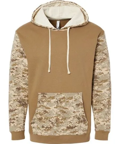 Code Five Men's Fashion Camo Hooded Sweatshirt