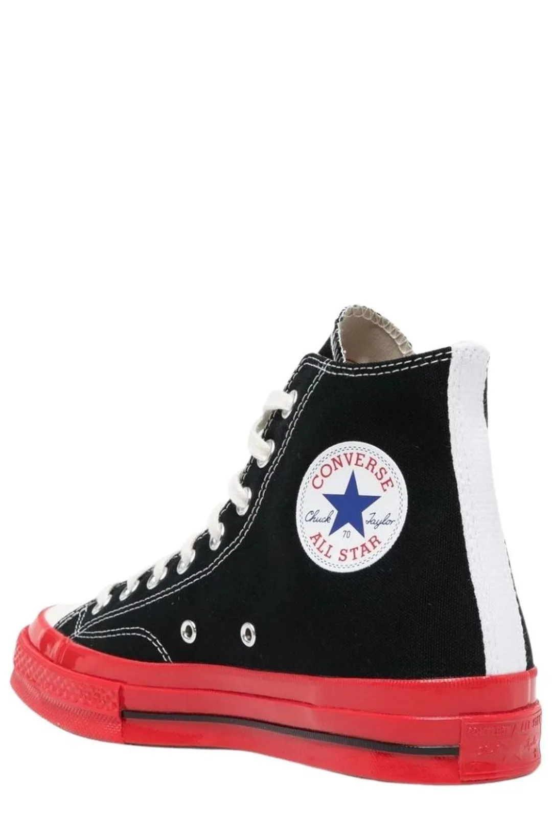 Comme Des Garons Play X Converse Chuck 70 High-Top Sneakers