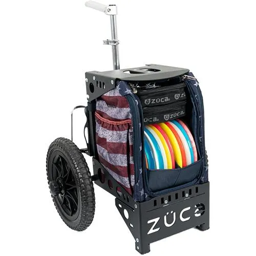 Compact Disc Golf Cart