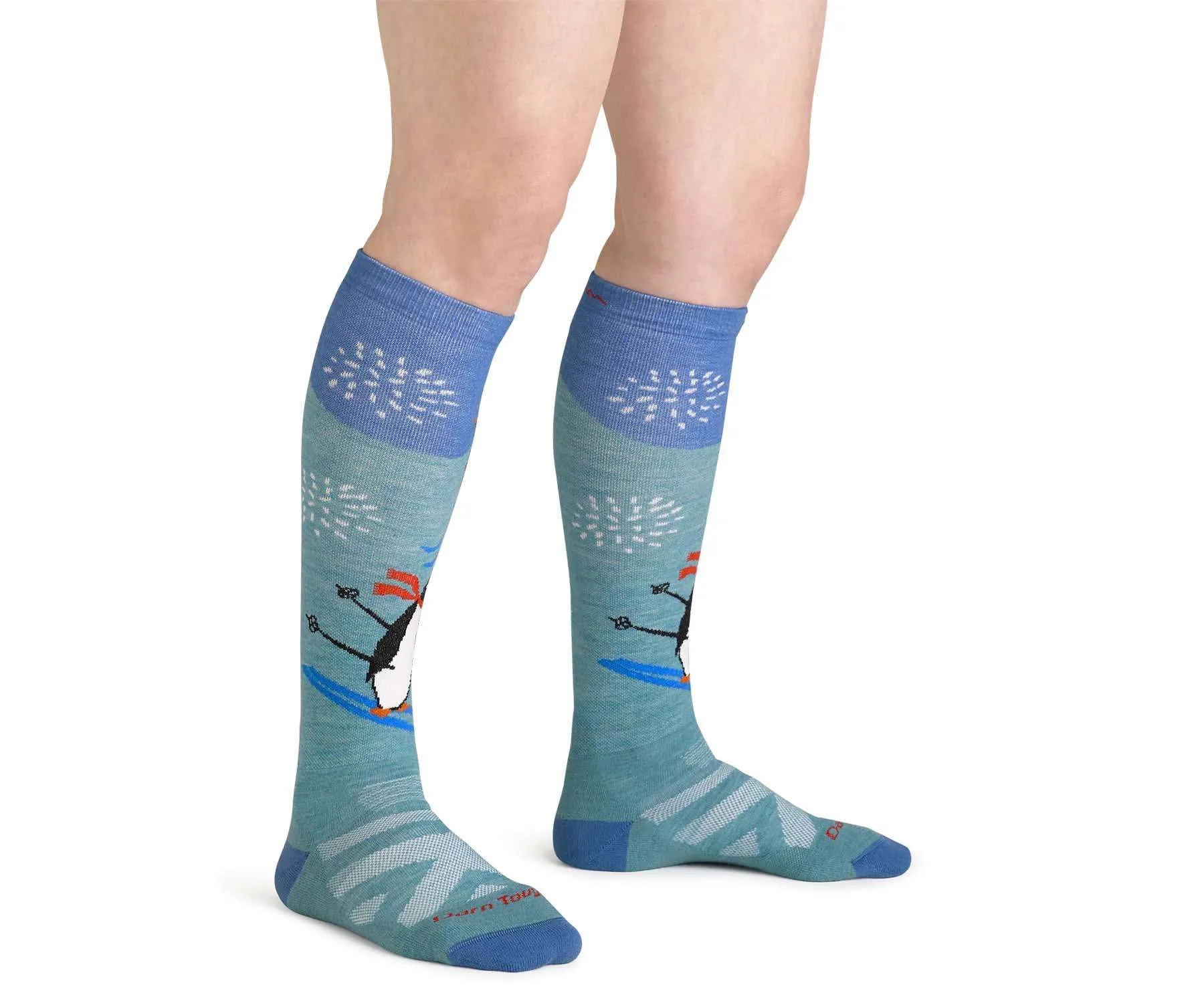 Darn Tough Women’s Penguin Peak Over-The-Calf Midweight Ski & Snowboard Sock