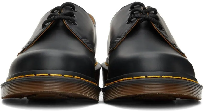 Dr. Martens Black 'Made In England' 1461 Vintage Oxfords