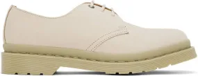 Dr. Martens Off-White Mono Milled Oxfords